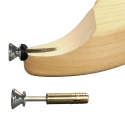 Insert for strap endpin with M4 screw                  