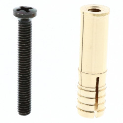 Insert for strap endpin with M4 screw                  