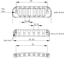 Chevalet et cordier Lockbridge                         