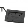 Schaller bridge for 4 string bass black                