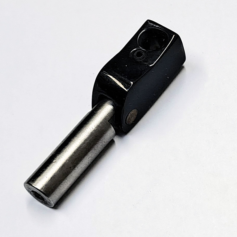 Saddle for Vigier guitar bridge from the 80' - Black   