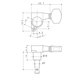 Machine head left Surfreter-Orginal-Custom             