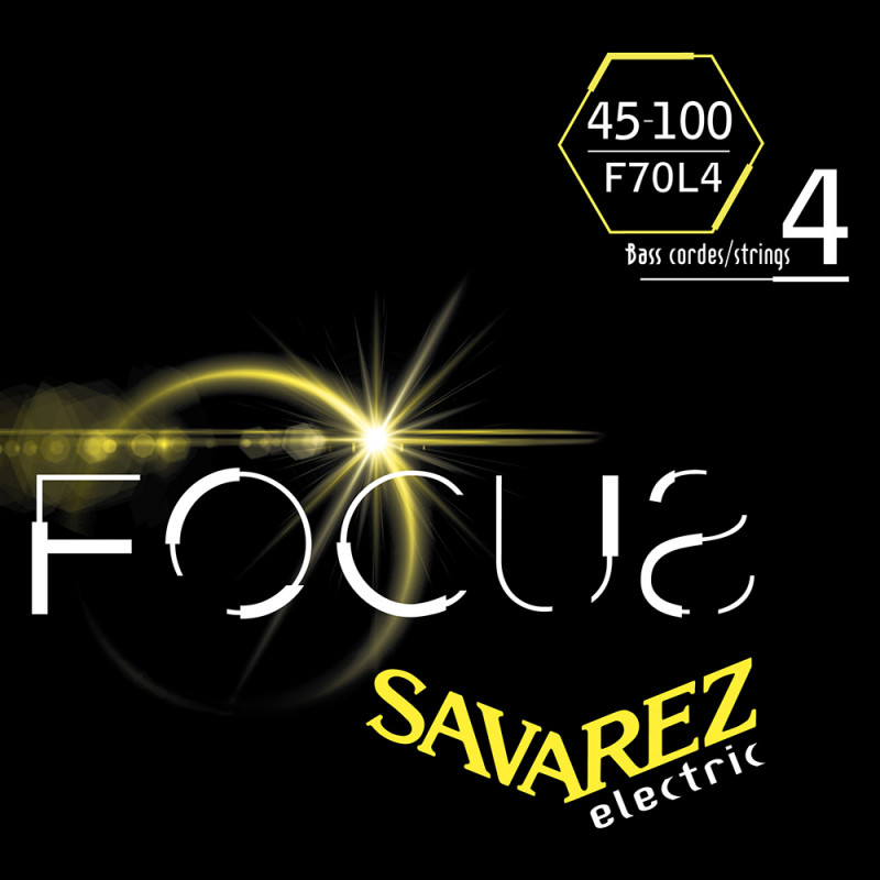 Electric Bass 4 String Savarez FOCUS - 45-100 Electric Bass 4 String Savarez FOCUS - 45-100
